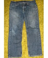 BLUE Denim JEANS Levi&#39;s 514 Regular 34 x 30 - $15.00