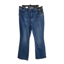 Levis Womens Jeans Adult Size 32 Medium Wash 70 High Rise Distressed - £26.58 GBP