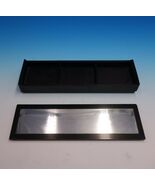 Contrast by Towle Sterling Silver Jewelry Box w/Ebony and 3 Dividers #24... - €262,66 EUR