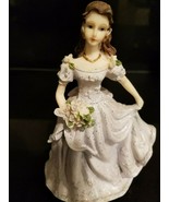 Quinceanera Cake Topper Figure Violet Dress - $148.79 MXN