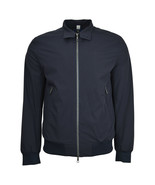 Brooks Brothers Mens Navy Blue Smooth Nylon Rain Coat Jacket Sz Large L ... - £79.57 GBP