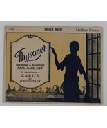 1930s Thysonet Woman&#39;s Hair Net in Original package &quot;Sanitary Real Hair&quot; - €8,65 EUR