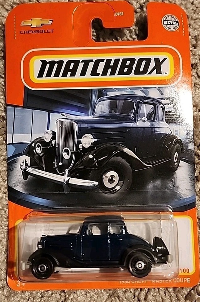 Matchbox 1934 Chevy Master Coupe Dark Blue - $8.36