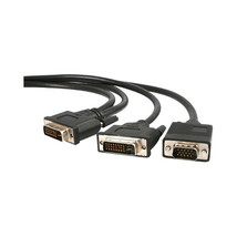 Startech.Com DVIVGAYMM6 Connect A DVI-D And A Vga Monitor Simultaneously To A Si - £37.08 GBP