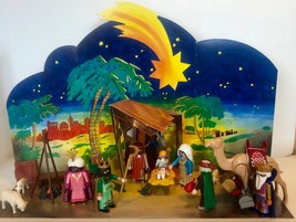 Playmobil 3996 Nativity Manger mint in factory sealed box w/ instructions. 2000 - £33.76 GBP