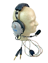 New Soft Comm Noise Attenuating Headset C-40 Pro Am - READ BELOW - WORKS !! - $370.14 MXN