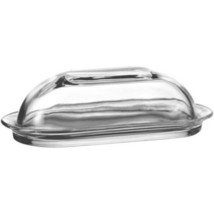 2 Cts. Glass Covered Butter Dish - £27.68 GBP