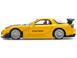 Mazda RX7 (FD) &quot;RE Amemiya&quot; Widebody RHD (Right Hand Drive) Yellow with Carbon H - £27.23 GBP