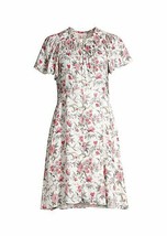 Rebecca Taylor Esmee Floral Silk Dress Rosebud ( 10 ) - £253.21 GBP