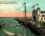 Yachting Dance Pavilion San Diego CA Panama California Expo 1915 DB Post... - £16.43 GBP