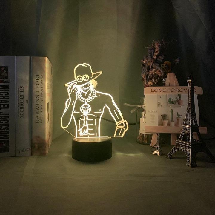 Primary image for Portgas D. Ace Anime - LED Lamp (One Piece)
