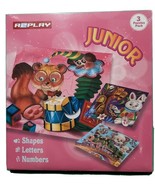 A2Play Junior 3 Puzzle Pack Shapes Letters Numbers New Sealed - $10.18 CAD
