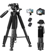 Canon Nikon Victiv 74&quot; Camera Tripod, Dslr Camera Stand Tripod, Spotting... - $61.72 CAD
