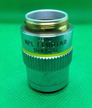 Leitz Wetzlar Germany infinity/0 - NPL Fluotar - 10x/0.22 Microscope Obj... - $129.99