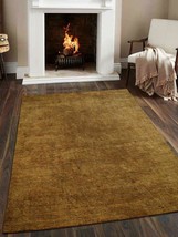 Glitzy Rugs UBSLS0111L0012A9 5 x 8 ft. Hand Knotted Gabbeh Silk Solid Rectangle  - £163.65 GBP
