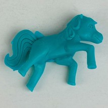 Unbranded Turquoise Pretend Play Turquoise Blue Toy Horse Pony Kids - $9.86