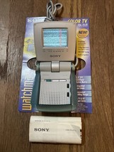 Sony FDL-252T Portable Watchman LCD Color Television TV - With Manual - ... - $44.55