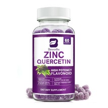 800MG Supplement Quercetin with Black Elderberry &amp; Zinc Natural Immune Support  - £23.89 GBP