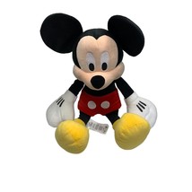 Disney Mickey Mouse Plush Stuffed Animal Doll Toy Red Outfit 16 in Tall - $10.88