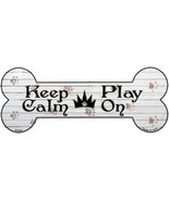 Keep Calm Play On Novelty Bone Magnet B-042 - $18.94 CAD