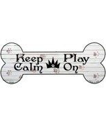 Keep Calm Play On Novelty Bone Magnet B-042 - £11.15 GBP