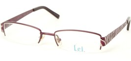 New L.E.I. Lei 109 505 Eggplant / Purple Eyeglasses Glasses LEI109 50-17-135 Mm - £28.40 GBP