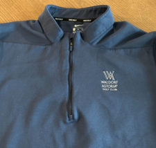 Nike Golf Sweater Men XXL Blue Pullover Sweatshirt Waldorf Astoria Golf ... - $54.41