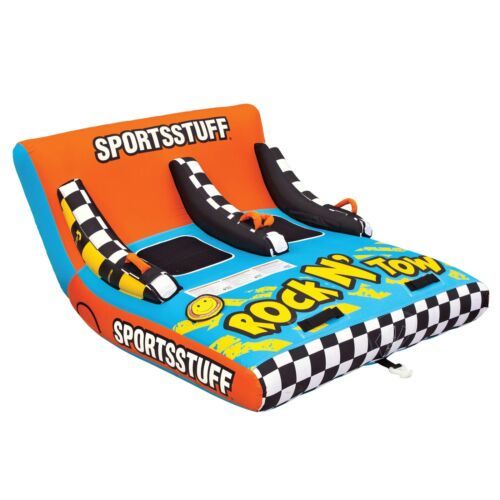 SportsStuff Rock N' Tow 2 | 1-2 Rider Towable Tube for Boating, Multicolor, - $222.74