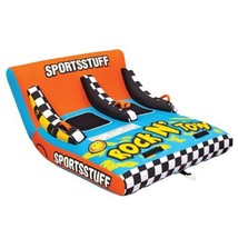 SportsStuff Rock N&#39; Tow 2 | 1-2 Rider Towable Tube for Boating, Multicolor, - £174.78 GBP