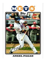 2008 Topps Updates &amp; Highlights #UH224 Angel Pagan - £2.27 GBP