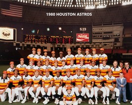 1980 HOUSTON ASTROS 8X10 TEAM PHOTO BASEBALL PICTURE MLB - $4.94