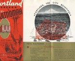 Hotel Multnomah Brochure Portland Oregon 1930&#39;s - $41.53
