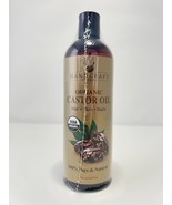 Organic Castor Oil 16 Fl Oz Hair and Body Oil Expeller-Pressed &amp; Hexane-... - $261.91 MXN