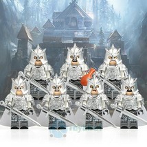 7pcs Game of Thrones Kingsguard Knights (Electroplate Silver) Minifigures Toys - £13.29 GBP