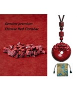  Feng Shui Necklace Red Cinnabar Pi Xiu Pixiu Pendant Necklace for Wealth  - $51.97 CAD