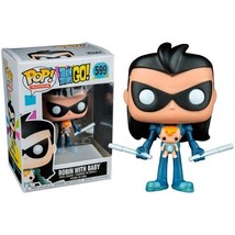Funko Pop! Television Teen Titans Go! Robin with Baby #599 - $19.75