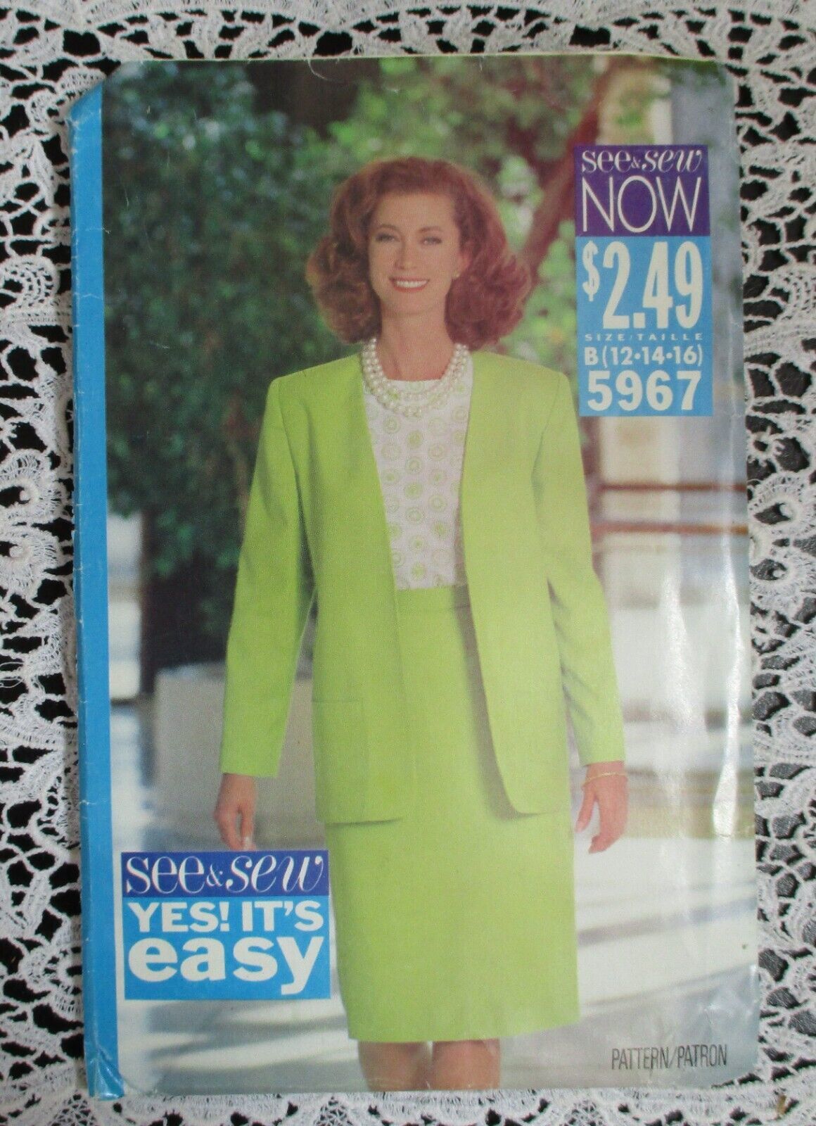 See & Sew by Butterick 5967 Misses Jacket, Skirt & Top Size 12,14,16 NEW - $7.56