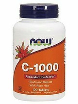 Now Foods Vitamin C-1000 Sustained Release - 100 Tablets - £11.63 GBP