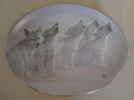 Wolf Pups Collector Plate Soul Music Lee Cable The Wild Bunch #1 Wolves - £19.15 GBP