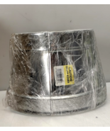 Master Flow 12 inches to 10 inches Round Reducer L-R1210 Galvanized Steel - $15.23 CAD