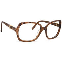 Jimmy Choo Sunglasses Frame Only Lela/S YO9 JD Brown/Snake Square Italy 57 mm - £79.92 GBP