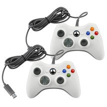 2X Usb Wired Controller Gamepad Joystick For Microsoft Xbox 360 Pc Raspberry Pi - £56.87 GBP