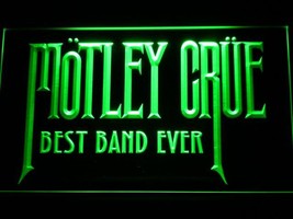 Motley Crue Best Band Ever LED Neon Light Sign home decor carfts - $25.99+