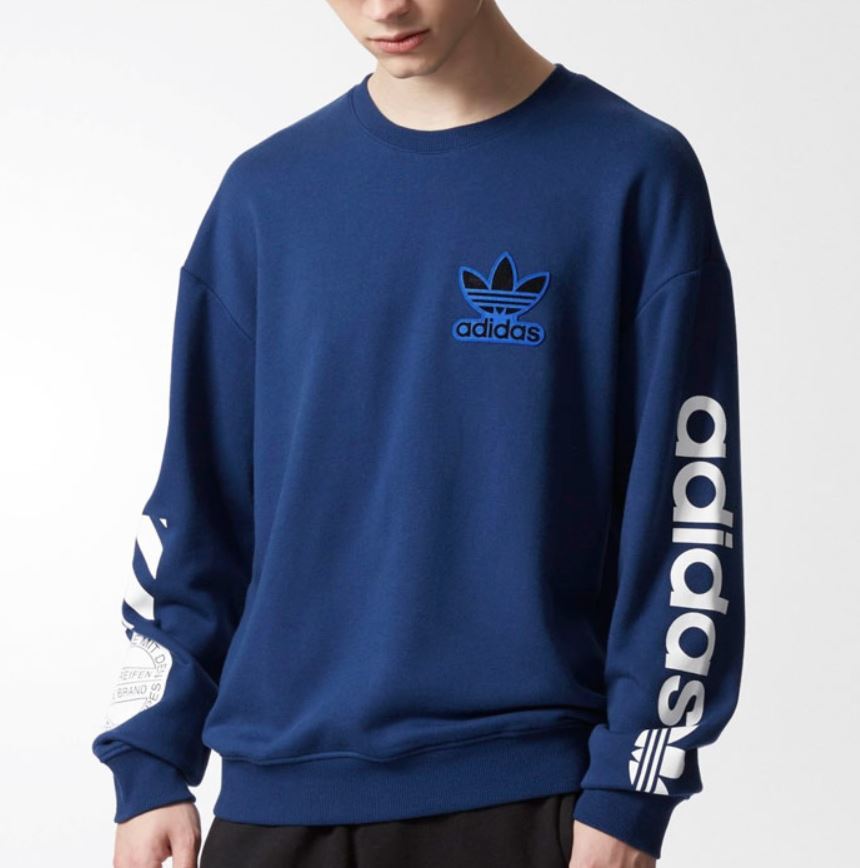 New Adidas Originals Mens Crew Sweatshirt NY and 46 similar items