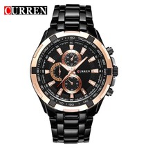 Curren Brand New Men Watch Sport Quartz-Watch 30M waterproof watches men's full  - $39.22