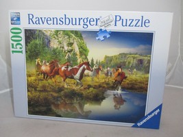 Ravensburg Puzzle Origional Premium Softclick Technology 16345 horses BA... - $34.64