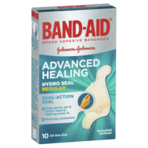 Band-Aid Advanced Healing Hydro Seal Gel Plaster 10 Pack – Regular - £58.90 GBP