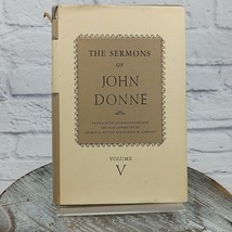 The Sermons of John Donne, Volume X by John Donne (English) 1962 HCDJ - £57.06 GBP