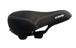 Daway Comfortable Bike Seat Soft Memory Foam Padded C99 Bicycle Saddle taillight - £19.72 GBP