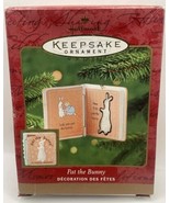 Vintage Pat The Bunny Christmas Ornament 2001 Dorothy Kunhardt Box Hallmark - $11.64 CAD